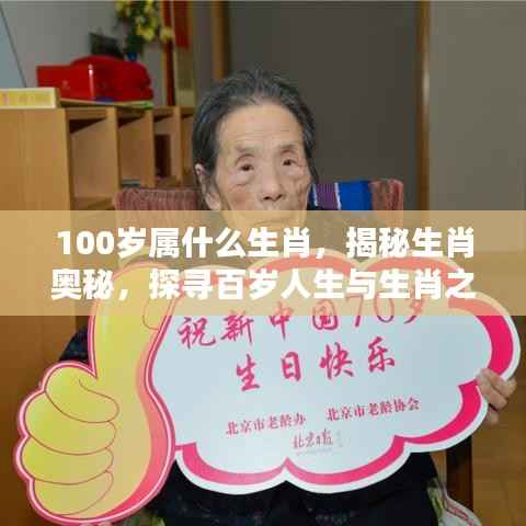 揭秘生肖奥秘,百岁人生与生肖的不解之缘