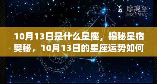 揭秘星宿奥秘,10月13日的星座运势与星座解析