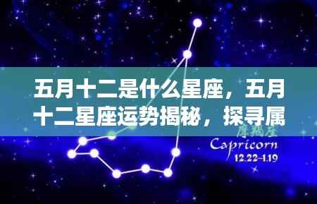五月十二星座运势揭秘,探寻属于你的星辰轨迹与运势展望