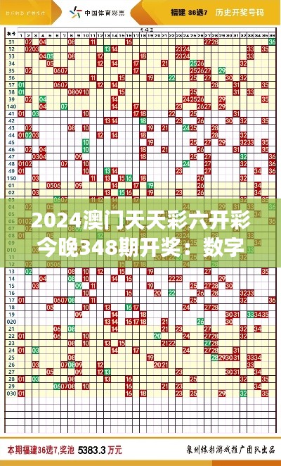 2024澳门天天彩六开彩今晚348期开奖:数字游戏的悬念揭晓