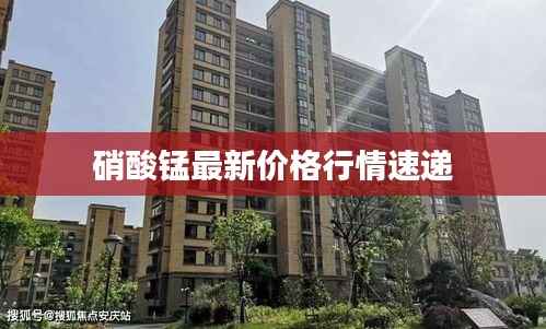 硝酸锰最新价格行情速递