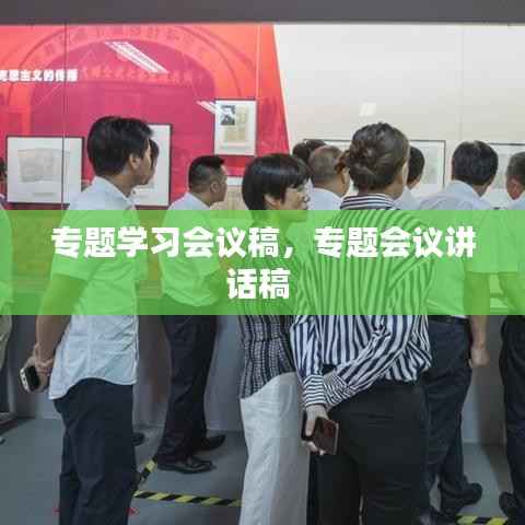 专题学习会议稿,专题会议讲话稿